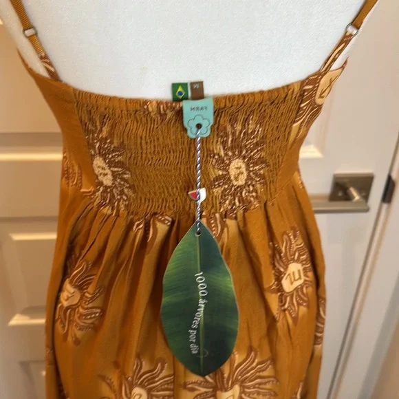 FARM Rio Sun Long Dress Size M - Picture 7 of 9